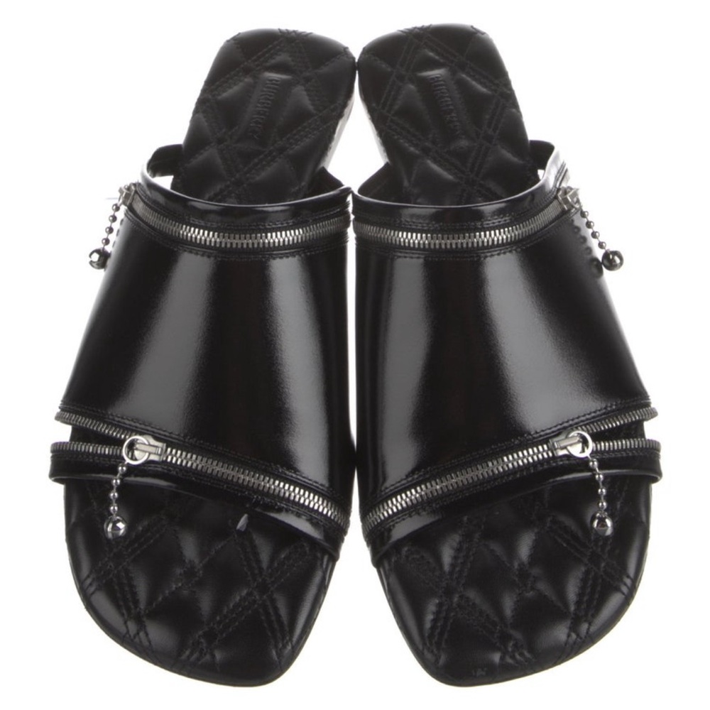 Burberry Leather Sandals - Picture 2 of 5